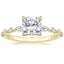18K Yellow Gold Versailles Hidden Halo Diamond Ring (2/5 ct. tw.), smalltop view