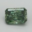 2.11 Ct. Fancy Vivid Pacific Green Radiant Lab Grown Diamond