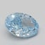 1.00 Ct. Fancy Vivid Blue Oval Lab Grown Diamond