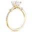 18K Yellow Gold Regency Diamond Ring (1/4 ct. tw.), smallside view