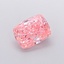 2.26 Ct. Fancy Vivid  Pink Cushion Lab Grown Diamond