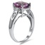 The Tathra Ring, smalltop view on a hand