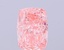 1.66 Ct. Fancy Vivid  Pink Cushion Lab Grown Diamond