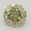 1.50 Ct. Fancy Brownish Greenish Yellow Round Diamond