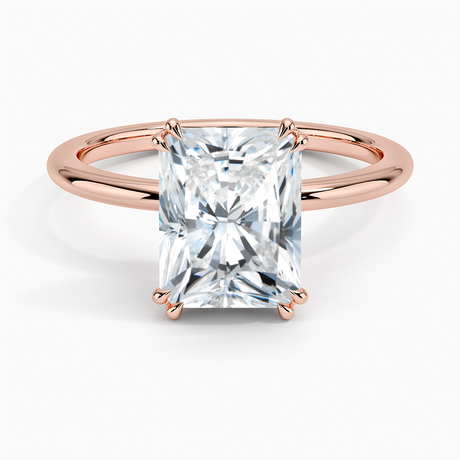 14K Rose Gold Aveline Solitaire Ring