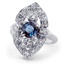 Retro Sapphire Vintage Ring
