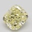 2.03 Ct. Fancy Yellow Cushion Diamond
