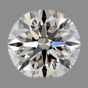 Round diamond — real photo