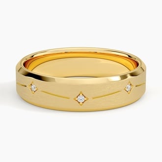 Luxe Cosmos Diamond 5.5mm Wedding Ring