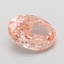 1.04 Ct. Fancy Vivid Pink Oval Lab Grown Diamond