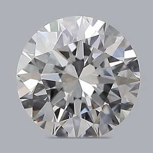 Round diamond — real photo