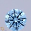1.40 Ct. Fancy Vivid Blue Round Lab Grown Diamond