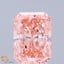2.40 Ct. Fancy Vivid Pink Radiant Lab Grown Diamond