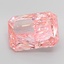 10.13 Ct. Fancy Vivid Pink Radiant Lab Grown Diamond