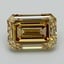 4.00 Ct. Fancy Intense  Yellow Emerald Lab Grown Diamond