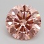 2.71 Ct. Fancy Intense Pink Round Lab Grown Diamond