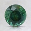 7.2x7.1mm Parti-Color Round Montana Sapphire