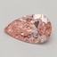 0.51 Ct. Fancy Vivid Pink Pear Lab Grown Diamond