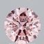 2.06 Ct. Fancy Intense Pink Round Lab Grown Diamond