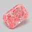 1.02 Ct. Fancy Vivid Pink Radiant Lab Grown Diamond