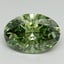 2.19 Ct. Fancy Vivid Pacific Green Oval Lab Grown Diamond