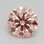 1.73 Ct. Fancy Intense Pink Round Lab Grown Diamond