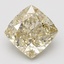 5.05 Ct. Fancy Yellow Cushion Lab Grown Diamond