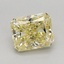 0.97 Ct. Fancy Yellow Radiant Lab Grown Diamond