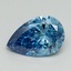 2.09 Ct. Fancy Vivid Blue Pear Lab Grown Diamond