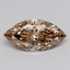 2.54 Ct. Light  Brown Marquise Lab Grown Diamond