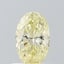 0.54 Ct. Fancy Light  Yellow Oval Lab Grown Diamond