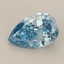 1.01 Ct. Fancy Vivid Blue Pear Lab Grown Diamond