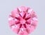 0.55 Ct. Fancy Vivid Pink Round Lab Grown Diamond