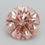 2.02 Ct. Fancy Intense Pink Round Lab Grown Diamond