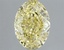 3.02 Ct. Fancy Yellow Oval Lab Grown Diamond