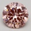 3.01 Ct. Fancy Intense Pink Round Lab Grown Diamond