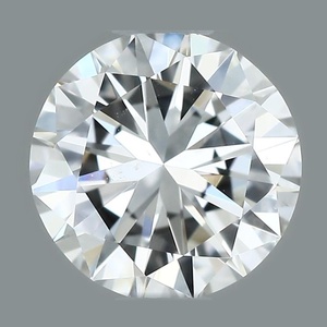 Round diamond — real photo