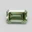 0.83 Ct. Fancy Intense Green Emerald Lab Grown Diamond