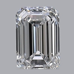 Emerald diamond — real photo