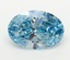 2.46 Ct. Fancy Vivid  Blue Oval Lab Grown Diamond