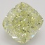 1.51 Ct. Fancy Light Yellow Cushion Diamond