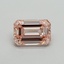 3.06 Ct. Fancy Intense Pink Emerald Lab Grown Diamond