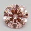 2.50 Ct. Fancy Intense Pink Round Lab Grown Diamond
