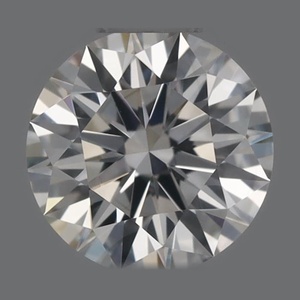 Round diamond — real photo