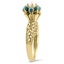 The Kary Ring, smalltop view on a hand