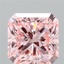 3.21 Ct. Fancy Vivid Pink Radiant Lab Grown Diamond