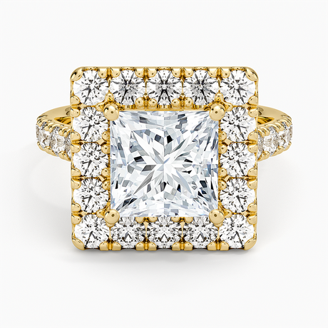 Adele Halo Diamond Ring