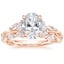 14K Rose Gold Secret Garden Diamond Ring (1/2 ct. tw.), smalltop view