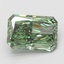 5.02 Ct. Fancy Vivid Green Radiant Lab Grown Diamond