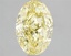 3.00 Ct. Fancy Vivid Yellow Oval Lab Grown Diamond
